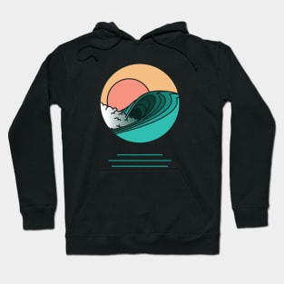 Sun Set Wave Hoodie